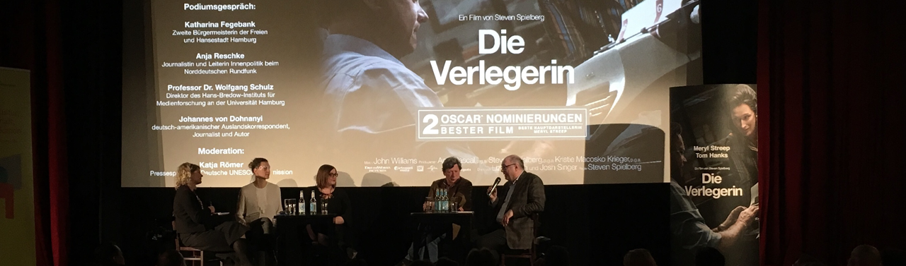 Discussion on Freedom of the Press and Freedom of Expression after the Preview of "The Post"