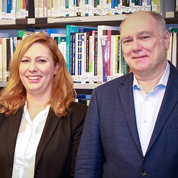 Der Vorstand des HBI: Uwe Hasebrink, Kristina Hein und Wolfgang Schulz